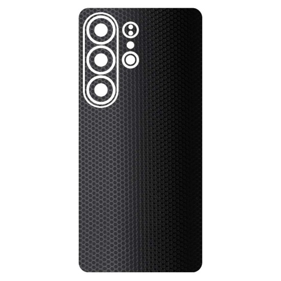 Folie skin SILKASE pentru Samsung Galaxy S26 Ultra, protectie spate telefon, matrix negru (S26 Ultra, S2279) by www.silkase.ro