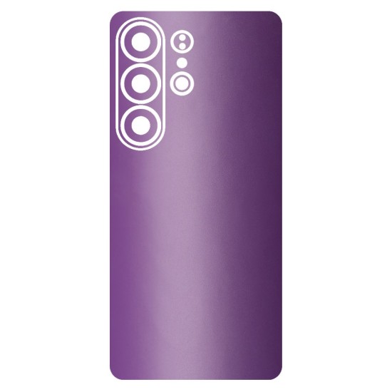 Folie skin SILKASE pentru Samsung Galaxy S26 Ultra, protectie spate telefon, mov mat (S26 Ultra, S2269) by www.silkase.ro