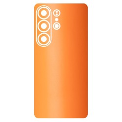 Folie skin SILKASE pentru Samsung Galaxy S26 Ultra, protectie spate telefon, portocaliu mat Folie skin SILKASE pentru Samsung Galaxy S26 Ultra, protectie spate telefon, portocaliu mat
