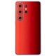Folie skin SILKASE pentru Samsung Galaxy S26 Ultra, protectie spate telefon, rosu lucios (S26 Ultra, S2276) by www.silkase.ro