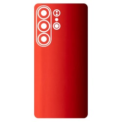 Folie skin SILKASE pentru Samsung Galaxy S26 Ultra, protectie spate telefon, rosu lucios Folie skin SILKASE pentru Samsung Galaxy S26 Ultra, protectie spate telefon, rosu lucios
