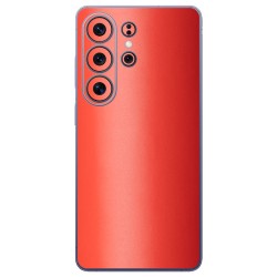 Folie skin SILKASE pentru Samsung Galaxy S26 Ultra, protectie spate telefon, rosu mat