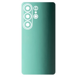 Folie skin SILKASE pentru Samsung Galaxy S26 Ultra, protectie spate telefon, turcoaz lucios Folie skin SILKASE pentru Samsung Galaxy S26 Ultra, protectie spate telefon, turcoaz lucios