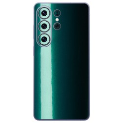 Folie skin SILKASE pentru Samsung Galaxy S26 Ultra, protectie spate telefon, verde emerald