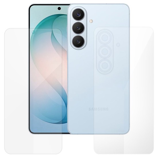 Set 2 folii SILKASE pentru Samsung S26, protectie telefon, silicon regenerabil Set 2 folii SILKASE pentru Samsung S26, protectie telefon, silicon regenerabil (S26, F7798) by www.silkase.ro