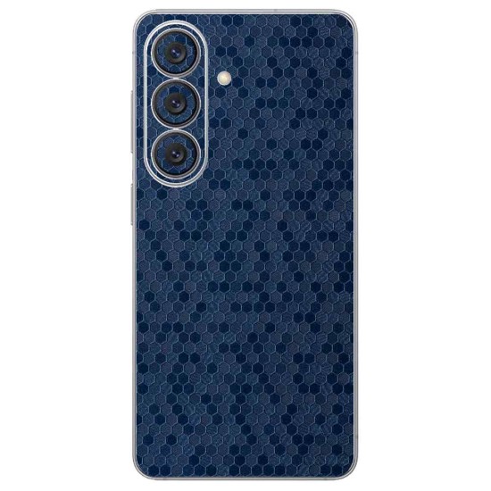 Folie skin SILKASE pentru Samsung Galaxy S26 Plus, protectie spate telefon, albastru hexa (S26 Plus, S2227) by www.silkase.ro