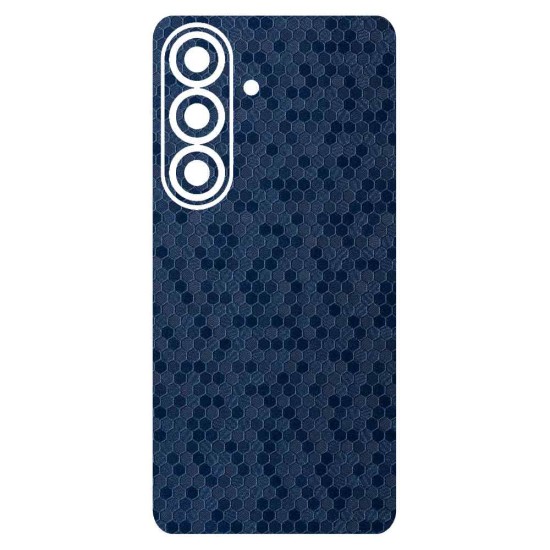 Folie skin SILKASE pentru Samsung Galaxy S26 Plus, protectie spate telefon, albastru hexa (S26 Plus, S2227) by www.silkase.ro