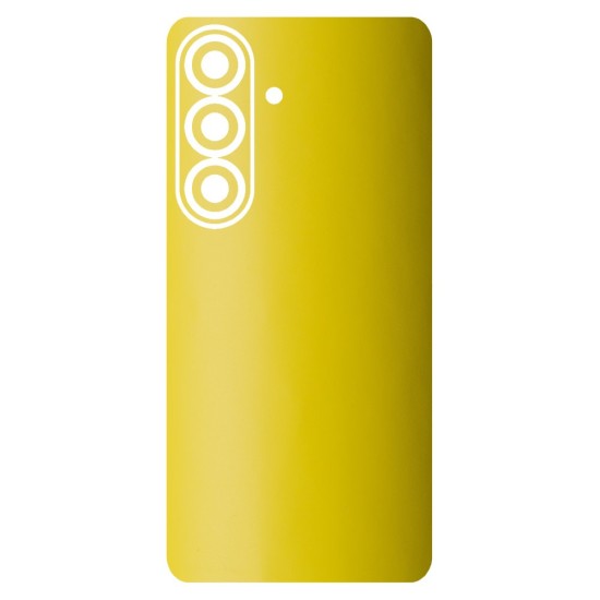 Folie skin SILKASE pentru Samsung Galaxy S26 Plus, protectie spate telefon, galben mat (S26 Plus, S2218) by www.silkase.ro