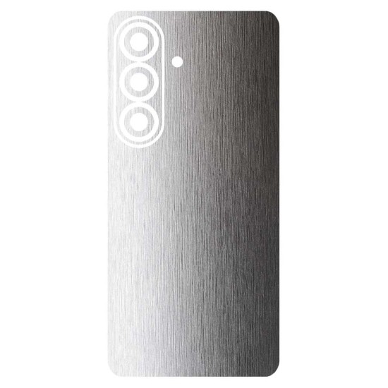 Folie skin SILKASE pentru Samsung Galaxy S26, protectie spate telefon, gri deschis brushed Folie skin SILKASE pentru Samsung Galaxy S26, protectie spate telefon, gri deschis brushed (S26, S2189) by www.silkase.ro