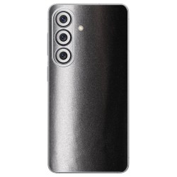 Folie skin SILKASE pentru Samsung Galaxy S26, protectie spate telefon, gunmetal gri inchis