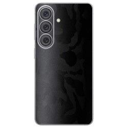 Folie skin SILKASE pentru Samsung Galaxy S26, protectie spate telefon, negru camuflaj