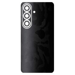 Folie skin SILKASE pentru Samsung Galaxy S26, protectie spate telefon, negru camuflaj