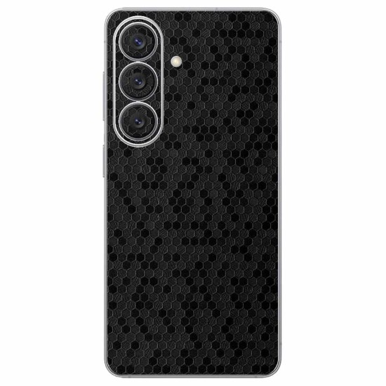 Folie skin SILKASE pentru Samsung Galaxy S26 Plus, protectie spate telefon, negru hexa Folie skin SILKASE pentru Samsung Galaxy S26 Plus, protectie spate telefon, negru hexa (S26 Plus, S2226) by www.silkase.ro