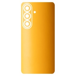 Folie skin SILKASE pentru Samsung Galaxy S26, protectie spate telefon, portocaliu deschis mat