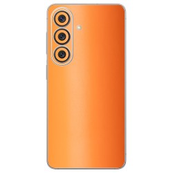 Folie skin SILKASE pentru Samsung Galaxy S26, protectie spate telefon, portocaliu mat
