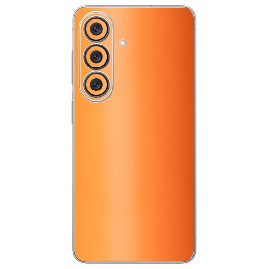 Folie skin SILKASE pentru Samsung Galaxy S26, protectie spate telefon, portocaliu mat Folie skin SILKASE pentru Samsung Galaxy S26, protectie spate telefon, portocaliu mat (S26, S2199) by www.silkase.ro