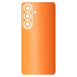Folie skin SILKASE pentru Samsung Galaxy S26, protectie spate telefon, portocaliu mat