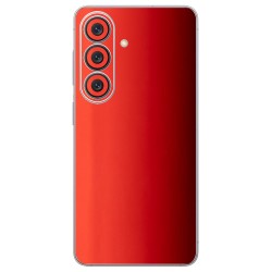 Folie skin SILKASE pentru Samsung Galaxy S26, protectie spate telefon, rosu lucios