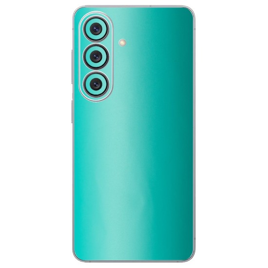 Folie skin SILKASE pentru Samsung Galaxy S26, protectie spate telefon, turcoaz mat Folie skin SILKASE pentru Samsung Galaxy S26, protectie spate telefon, turcoaz mat (S26, S2211) by www.silkase.ro