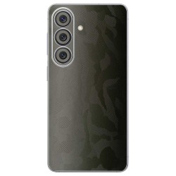 Folie skin SILKASE pentru Samsung Galaxy S26, protectie spate telefon, verde camuflaj
