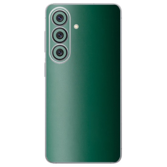 Folie skin SILKASE pentru Samsung Galaxy S26, protectie spate telefon, verde inchis mat Folie skin SILKASE pentru Samsung Galaxy S26, protectie spate telefon, verde inchis mat (S26, S2200) by www.silkase.ro
