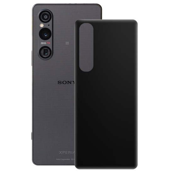 Folie skin SILKASE pentru Sony Xperia 1 V, negru mat, protectie spate telefon (SILKASE, Xperia 1 V) by www.silkase.ro Folie skin SILKASE pentru Sony Xperia 1 V, negru mat, protectie spate telefon (Xperia 1 V, S1117) by www.silkase.ro