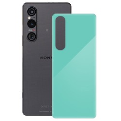Folie skin SILKASE pentru Sony Xperia 1 V, turcoaz lucios, protectie spate telefon