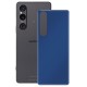 Folie skin SILKASE pentru Sony Xperia 1 V, albastru inchis mat, protectie spate telefon (Xperia 1 V, S1104) by www.silkase.ro