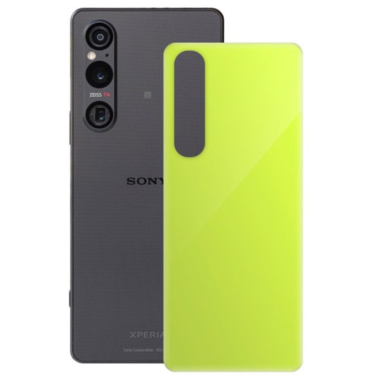 Folie skin SILKASE pentru Sony Xperia 1 V, verde neon, protectie spate telefon (SILKASE, Xperia 1 V) by www.silkase.ro Folie skin SILKASE pentru Sony Xperia 1 V, verde neon, protectie spate telefon (Xperia 1 V, S1125) by www.silkase.ro