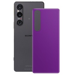 Folie skin SILKASE pentru Sony Xperia 1 V, violet mat, protectie spate telefon
