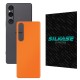 Folie skin SILKASE pentru Sony Xperia 1 V, portocaliu mat, protectie spate telefon (SILKASE, Xperia 1 V) by www.silkase.ro Folie skin SILKASE pentru Sony Xperia 1 V, portocaliu mat, protectie spate telefon (Xperia 1 V, S1118) by www.silkase.ro