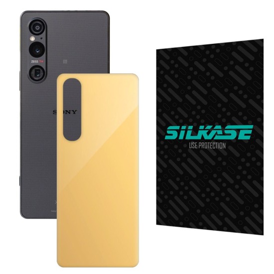 Folie skin SILKASE pentru Sony Xperia 1 V, bej, protectie spate telefon (SILKASE, Xperia 1 V) by www.silkase.ro Folie skin SILKASE pentru Sony Xperia 1 V, bej, protectie spate telefon (Xperia 1 V, S1105) by www.silkase.ro