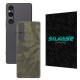 Folie skin SILKASE pentru Sony Xperia 1 V, camo verde, protectie spate telefon (SILKASE, Xperia 1 V) by www.silkase.ro Folie skin SILKASE pentru Sony Xperia 1 V, camo verde, protectie spate telefon (Xperia 1 V, S1107) by www.silkase.ro