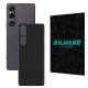 Folie skin SILKASE pentru Sony Xperia 1 V, carbon, protectie spate telefon (SILKASE, Xperia 1 V) by www.silkase.ro Folie skin SILKASE pentru Sony Xperia 1 V, carbon, protectie spate telefon (Xperia 1 V, S1108) by www.silkase.ro