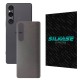 Folie skin SILKASE pentru Sony Xperia 1 V, gri brushed, protectie spate telefon (SILKASE, Xperia 1 V) by www.silkase.ro Folie skin SILKASE pentru Sony Xperia 1 V, gri brushed, protectie spate telefon (Xperia 1 V, S1109) by www.silkase.ro