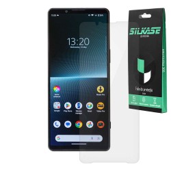 Folie SILKASE pentru Sony Xperia 1 V, protectie ecran, silicon regenerabil Folie SILKASE pentru Sony Xperia 1 V, protectie ecran, silicon regenerabil