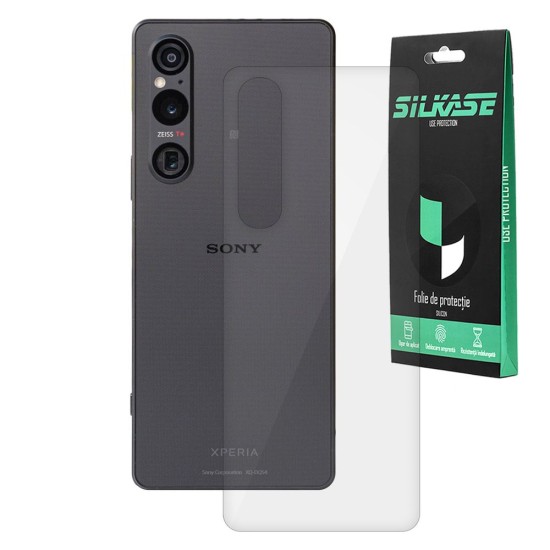 Folie spate SILKASE pentru Sony Xperia 1 V, protectie spate, silicon regenerabil (SILKASE, Xperia 1 V) by www.silkase.ro Folie spate SILKASE pentru Sony Xperia 1 V, protectie spate, silicon regenerabil (Xperia 1 V, F5892) by www.silkase.ro