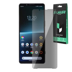 Folie privacy SILKASE pentru Sony Xperia 1 V, protectie ecran, silicon Folie privacy SILKASE pentru Sony Xperia 1 V, protectie ecran, silicon
