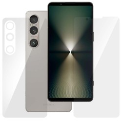 Set 2 folii SILKASE pentru Sony Xperia 1 VI, protectie telefon, silicon regenerabil
