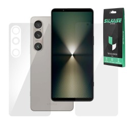 Set 2 folii SILKASE pentru Sony Xperia 1 VI, protectie telefon, silicon regenerabil