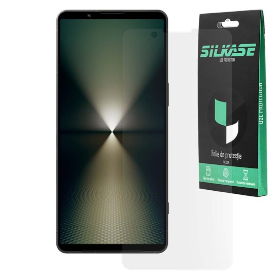 Folie mata SILKASE pentru Sony Xperia 1 VI, protectie ecran, silicon (Xperia 1 VI, F6917) by www.silkase.ro