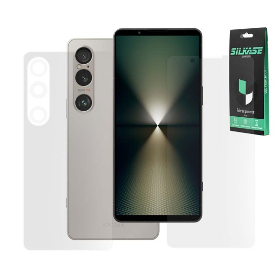 Set 2 folii mate SILKASE pentru Sony Xperia 1 VI, protectie telefon, silicon (Xperia 1 VI, F6919) by www.silkase.ro