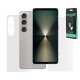 Set 2 folii mate SILKASE pentru Sony Xperia 1 VI, protectie telefon, silicon (Xperia 1 VI, F6919) by www.silkase.ro