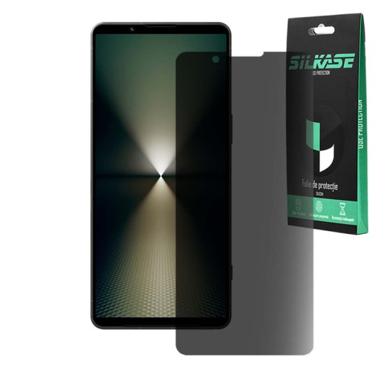 Folie privacy mata SILKASE pentru Sony Xperia 1 VI, protectie ecran, silicon (SILKASE, Xperia 1 VI) by www.silkase.ro Folie privacy mata SILKASE pentru Sony Xperia 1 VI, protectie ecran, silicon (Xperia 1 VI, F6921) by www.silkase.ro