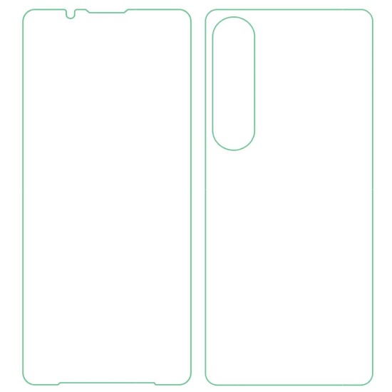 Set 2 folii mate SILKASE pentru Sony Xperia 1 VII, protectie telefon, silicon (Xperia 1 VII, F7709) by www.silkase.ro