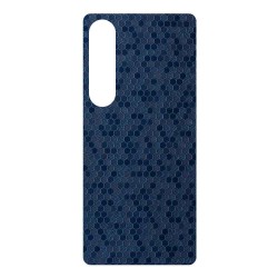 Folie skin SILKASE pentru Sony Xperia 1 VII, protectie spate telefon, albastru hexa Folie skin SILKASE pentru Sony Xperia 1 VII, protectie spate telefon, albastru hexa