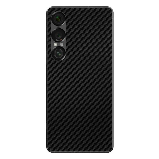 Folie skin SILKASE pentru Sony Xperia 1 VII, protectie spate telefon, carbon (SILKASE, Xperia 1 VII) by www.silkase.ro Folie skin SILKASE pentru Sony Xperia 1 VII, protectie spate telefon, carbon (Xperia 1 VII, S2065) by www.silkase.ro