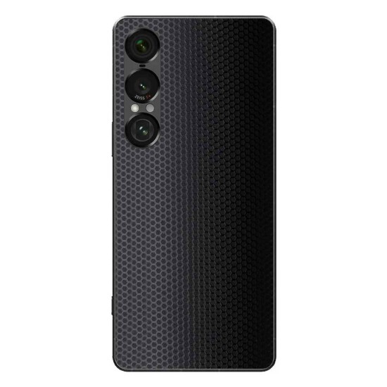 Folie skin SILKASE pentru Sony Xperia 1 VII, protectie spate telefon, matrix negru (SILKASE, Xperia 1 VII) by www.silkase.ro Folie skin SILKASE pentru Sony Xperia 1 VII, protectie spate telefon, matrix negru (Xperia 1 VII, S2087) by www.silkase.ro