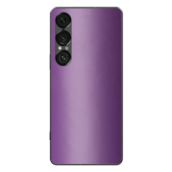 Folie skin SILKASE pentru Sony Xperia 1 VII, protectie spate telefon, mov mat (Xperia 1 VII, S2077) by www.silkase.ro