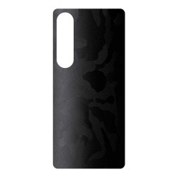Folie skin SILKASE pentru Sony Xperia 1 VII, protectie spate telefon, negru camuflaj Folie skin SILKASE pentru Sony Xperia 1 VII, protectie spate telefon, negru camuflaj
